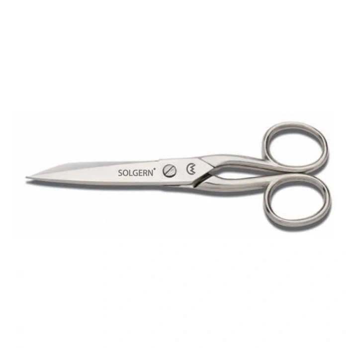 M-218 Sivri Uçlu İplik Temizleme Makası No: 5,5 İnç / 13,97 Cm - Nikel Kaplama