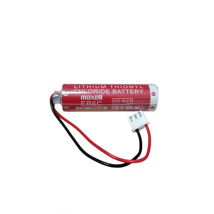 Maxell ER6C 3.6V AA Size 3 PIN Lithium Pil SOKETLİ