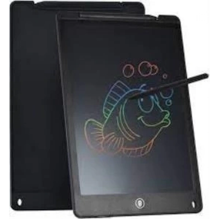T12 Siyah Writing Tablet Lcd 12 Inç Dijital Kalemli Çizim Yazı Tahtası