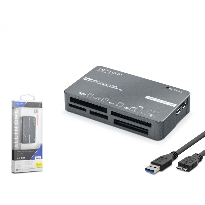 Usb 3.2 Gen1 All İn One Kart Okuyucu Cf Sd Microsd Ms Xd 5 Gbps C308