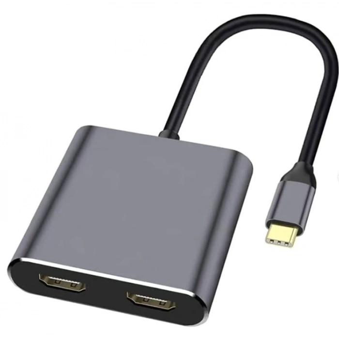 ZR654 Type-C 4 İn 1 Çift Hdmı