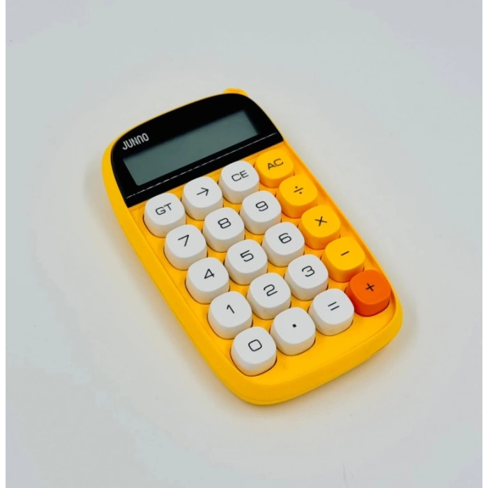 ZR734 Jn-660 Junno Sarı Hesap Makinesi
