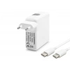 20.3V 3A 61W Laptop Adaptörü - Type-C - Apple Asus Dell Uyumlu - Beyaz HD8898