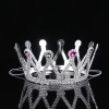 Gümüş Renk Çocuk Ve Yetişkin Uyumlu Kraliçe Tacı Prenses Tacı 8x25 Cm