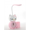 Hello Kitty Masa Lambası Saat Ve Kalemlik Alk2584