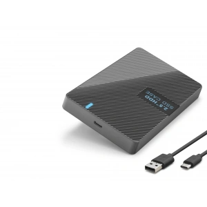 2.5 Inç Sata Hdd/Ssd Harici Disk Kutusu Usb 3.0 Type-C - Siyah HDX1793