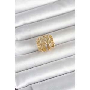 316L Çelik Sarmal Zincir Model Kadın Yüzük