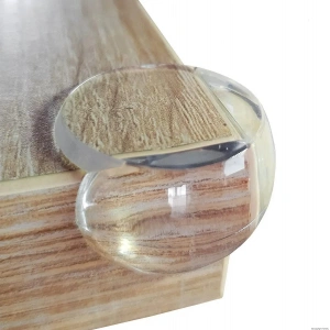 4 Adet Silikon Şeffaf Masa Kenar Köşe Koruma