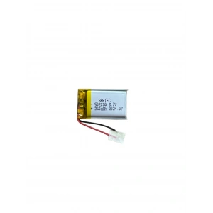 502030 3.7V 250 MAh Li-Polymer Pil Devreli/1.5A