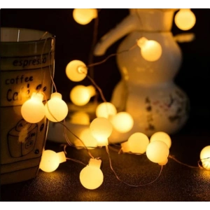 5M 28 Led Kırmızı Işık Şeffaf Kablo Fişli Eklemeli MZ-18-21