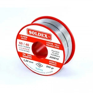 60-40 Lehim Teli 200 Gr 1 mm - Sn:60 / Pb:40