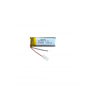 601539 3.7V 300 MAh Li-Polymer Pil Devreli/1.5A