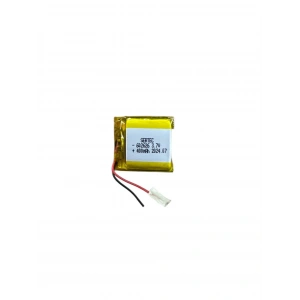 602626 3.7V 400mAh Li-Polymer Pil Devreli/1.5A