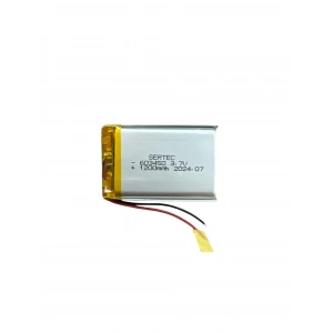 603450 3.7V 1200 MAh Li-Polymer Pil (Devreli/1.5A)