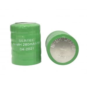 6V Ni-Mh 280 Mah Buton Şarjlı Pil