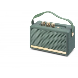 Bluetooth Nostaljik Hoparlör Fm 16.7 X 10.3 X 7.16 Cm - Yeşil HDX6002