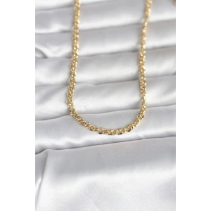 CM 14K Gold Renk Zincir Model 60 cm Kadın Kolye