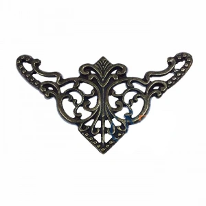 Dekoratif Köşe Süsü, Köşelik - Büyük, 31x55mm, Antik, 1 Adet