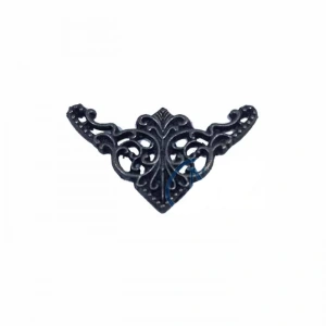 Dekoratif Köşe Süsü, Köşelik - Küçük, 19x34mm, Eskitme, 100 Adet