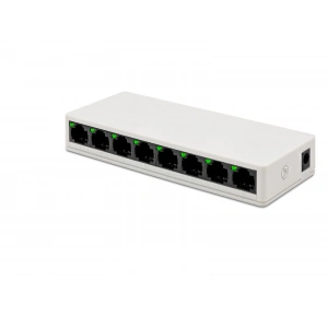 Ethernet Switch 8 Port 10/100 Mbps - Beyaz LV-SW08