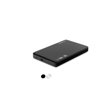 Hdd Kutu Usb2.0 Plastik Sata 2.5 Siyah - Beyaz HDX1757