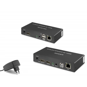 Hdmi Kvm Extender 4K 120 M - Siyah HDX1306