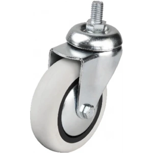 Hts 352 - 75x25 mm PVC Makaralı Vidalı Teker 4 Adet