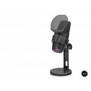 M9 Profesyonel Gaming Rgb Mikrofon 48 Khz / 16 Bit Type-C - Siyah