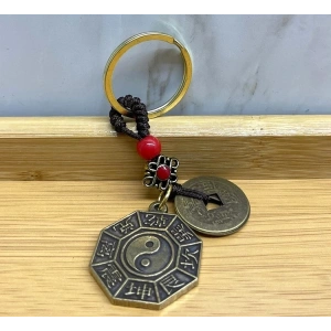 Metal Yin Yang Anahtarlık Alk4457