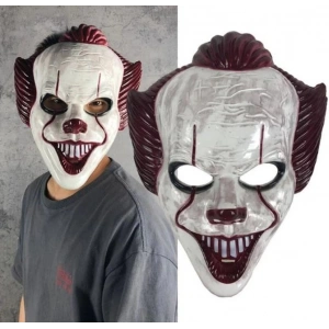 Plastik Joker Maskesi Killer Palyaço Maskesi