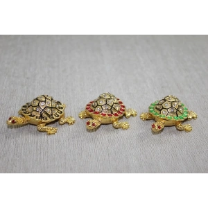 Swaroski Minik Kaplumbağa Figürü Alk3867