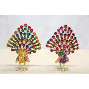 Swaroski Tavuskuşu Alk3835