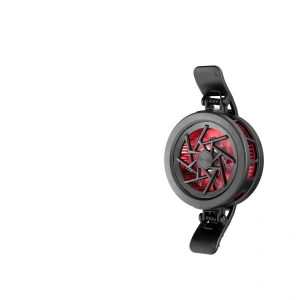 Telefon Soğutucu Fan Radyatör Magsafe Klips 2Kademe Rgb Siyah HDX4369