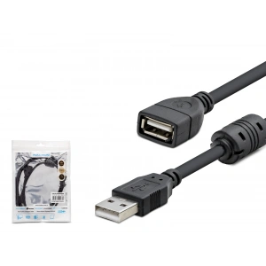 Usb Uzatma Kablosu 1.5 M - Si̇yah  HDX7533
