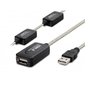 Usb Uzatma Kablosu 30 M - Silver Siyah HDX7525