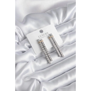 VIP Seri Zirkon Taşlı Su Yolu Kadın Küpe