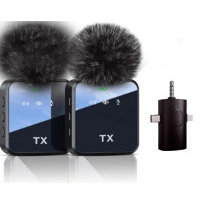 ZR983 F11-2 Kablosuz Çiftli Çok Girişli Mikrofon