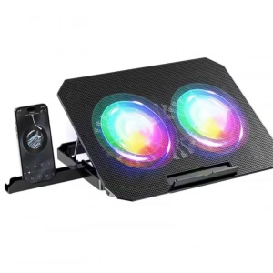 ZRn33 2 Fanlı Standlı Rgb Laptop Soğutucu