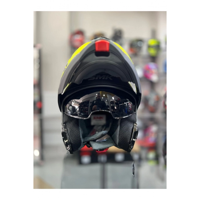 Gullwing Tourleader Çene Açılır Kask Gri Sarı