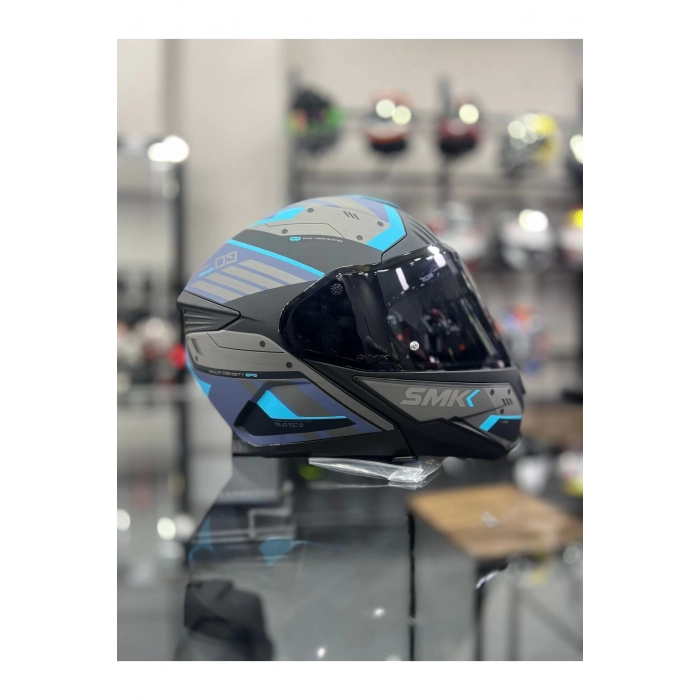 Gullwing Tekker Çene Açılır Kask ŞEFFAF VİZÖRLÜ