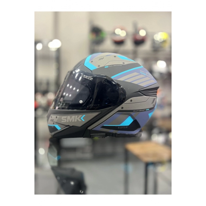 Gullwing Tekker Çene Açılır Kask ŞEFFAF VİZÖRLÜ