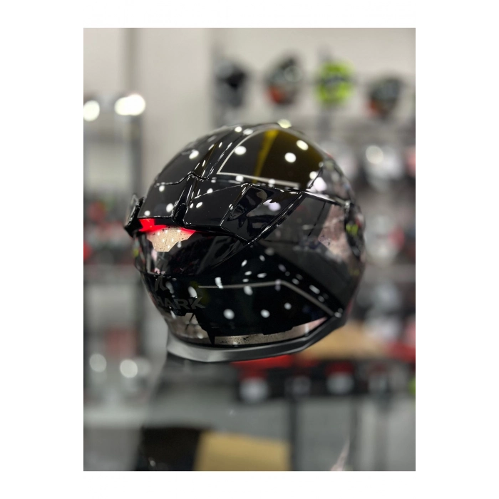 Skwal İ3 Rhad Siyah Bronz Şeffaf Vizörlü Kask