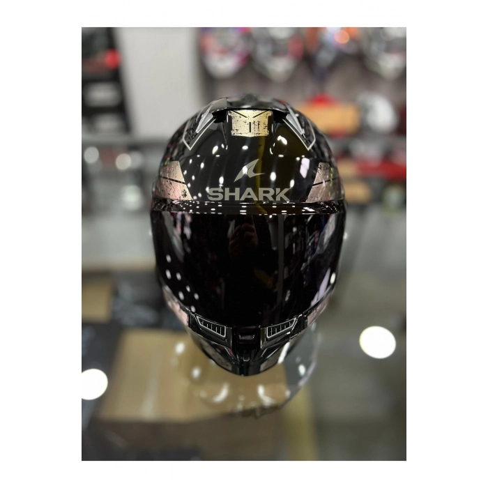 Skwal İ3 Rhad Siyah Bronz Şeffaf Vizörlü Kask