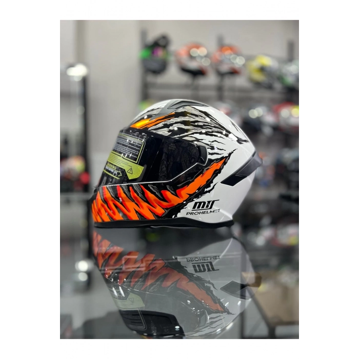 PROHELMETS INSECT FULL FACE KASK ( ŞEFFAF VİZÖR )