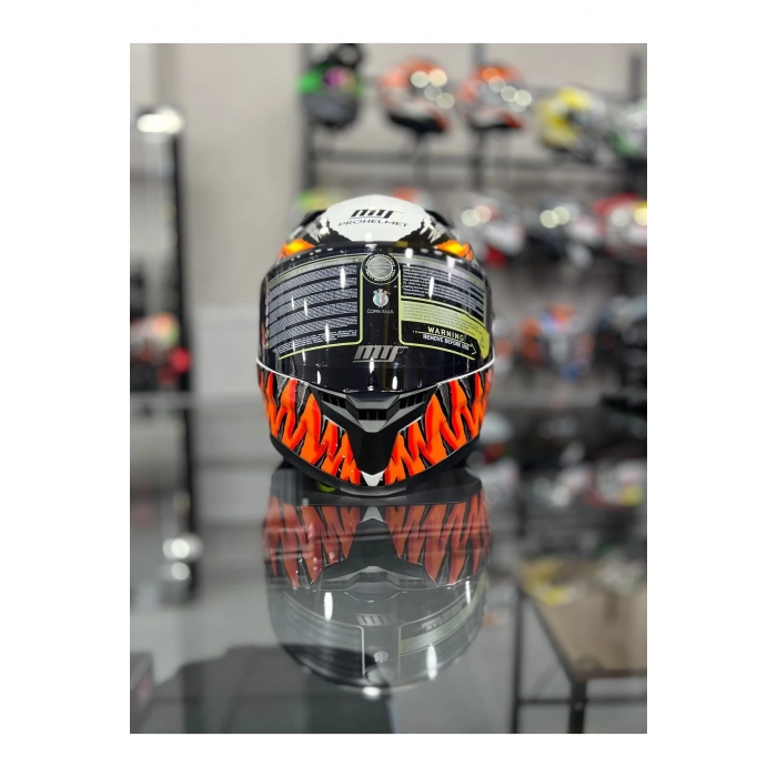 PROHELMETS INSECT FULL FACE KASK ( ŞEFFAF VİZÖR )