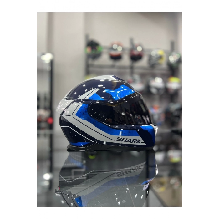 Skwal İ3 Rhad Kapalı Kask Şeffaf Vizörlü Ledli