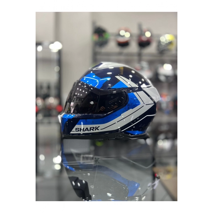 Skwal İ3 Rhad Kapalı Kask Şeffaf Vizörlü Ledli