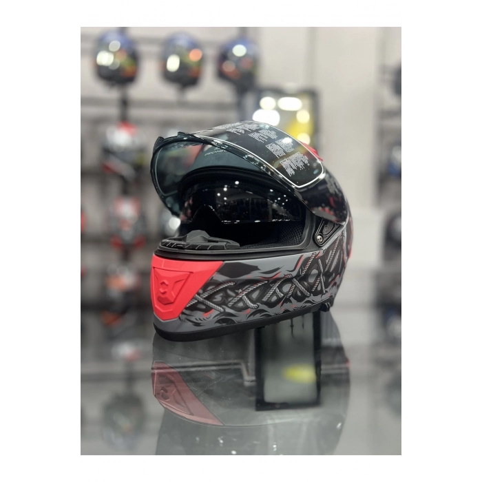 Matt Dreka Dark Vizör Kask