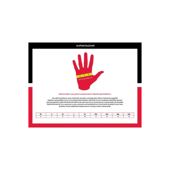 Gt 15 Kışlık Eldiven Motosiklet Eldiveni Siyah