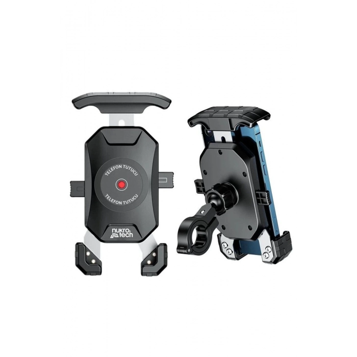 TN Motosiklet Telefon Tutucu Gidon-Ayna Uyumlu